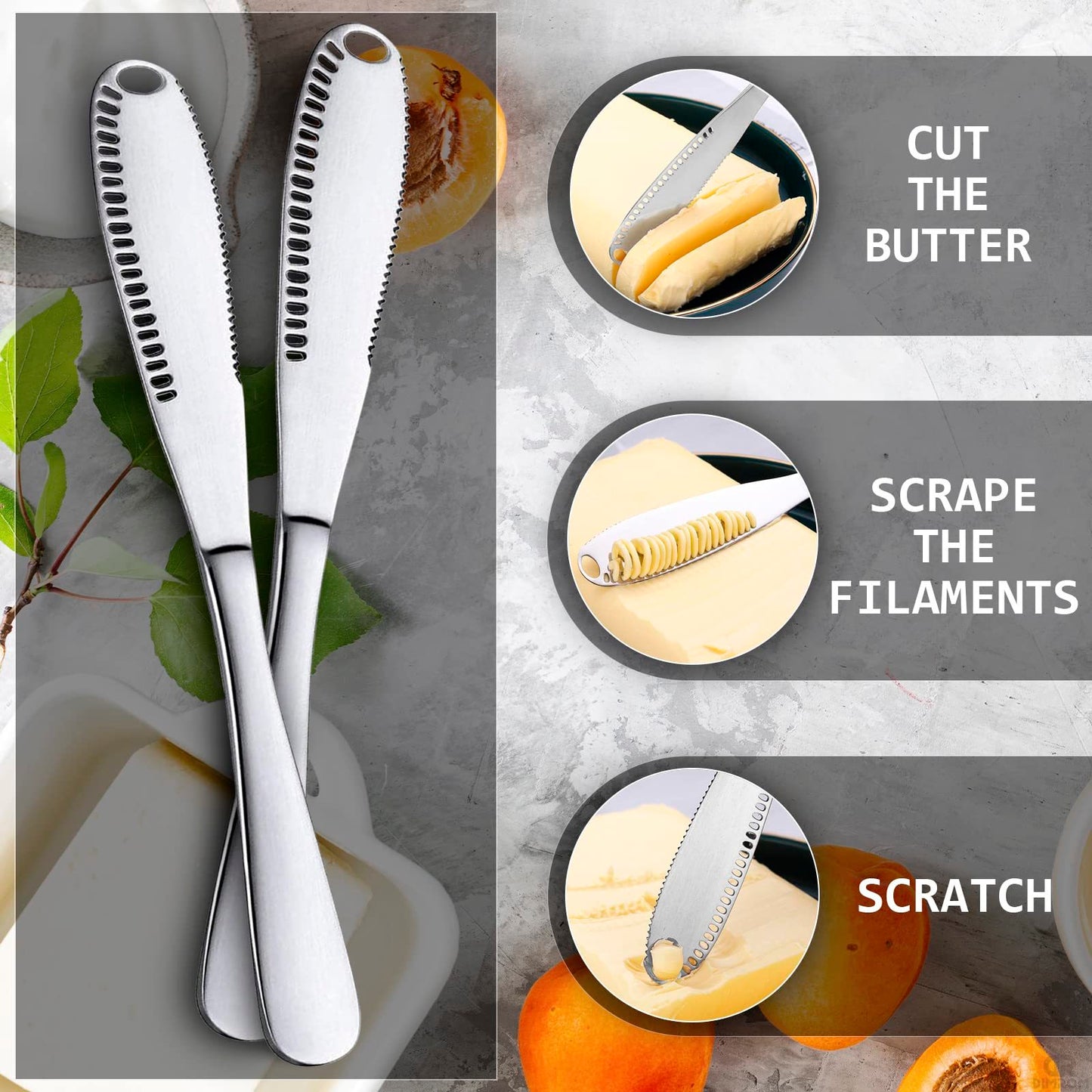 Stainless Steel Butter Spreader