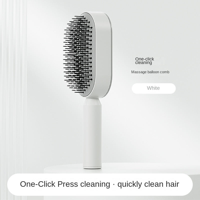 3D Hair Self-Cleaning Hairbrush