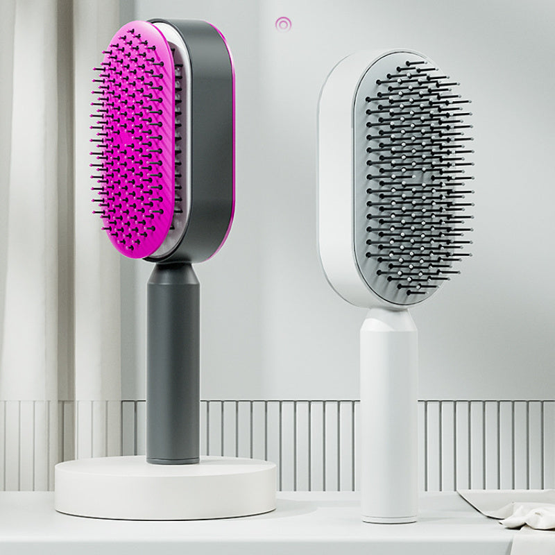 3D Hair Self-Cleaning Hairbrush