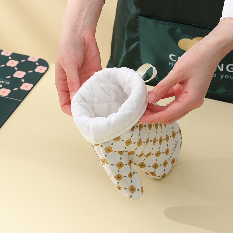 Anti-Scalding Cotton Oven Gloves