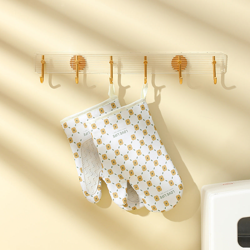 Anti-Scalding Cotton Oven Gloves