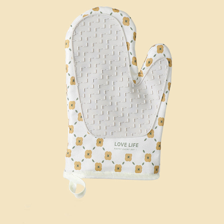 Anti-Scalding Cotton Oven Gloves