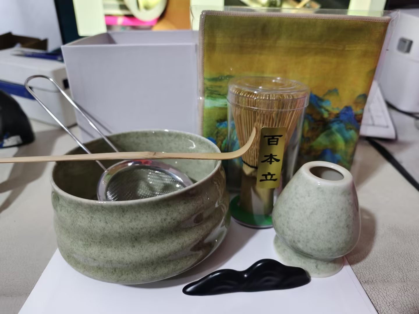 Matcha Bowl Japanese Matcha Tea Set Matcha Brush