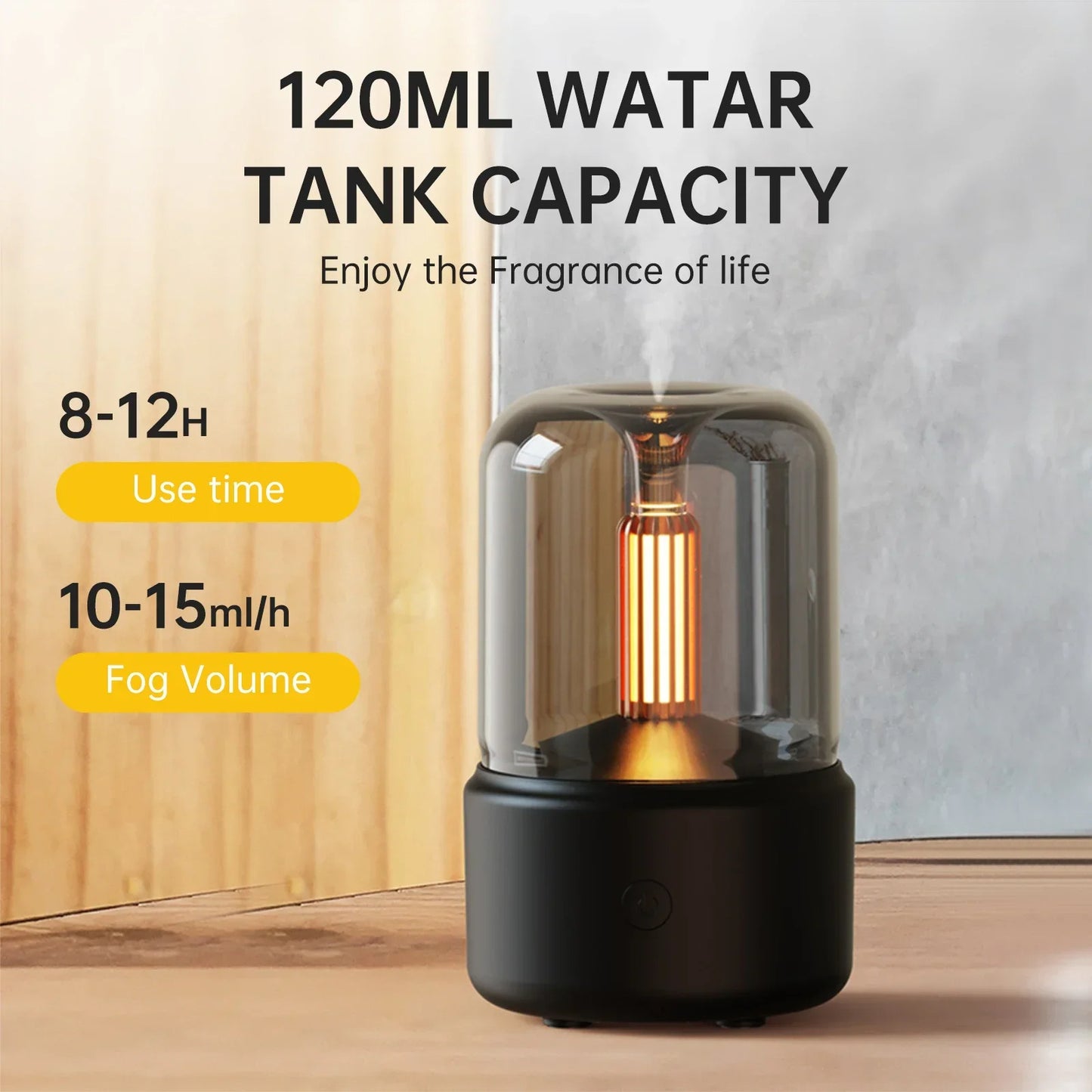 Portable Mini Aroma Diffuser Light