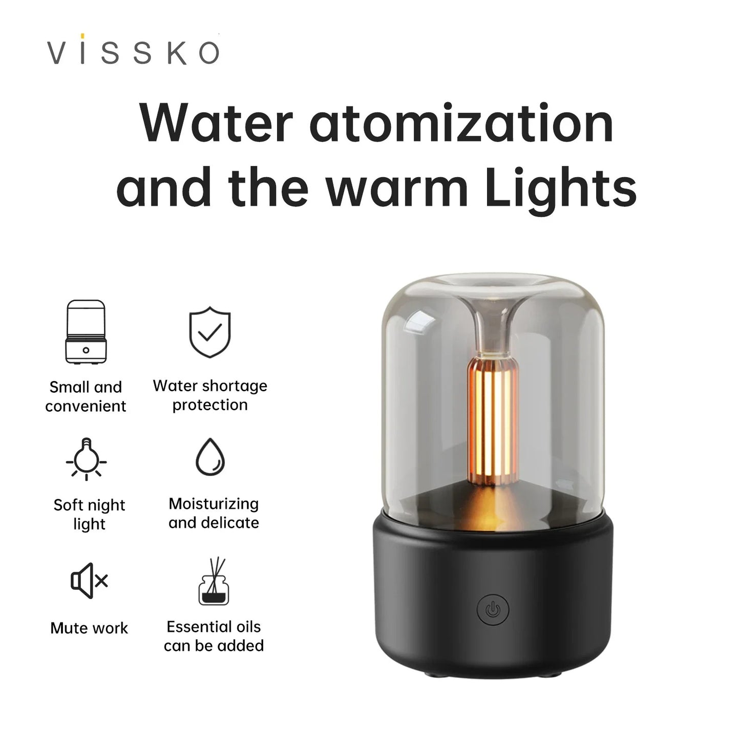 Portable Mini Aroma Diffuser Light