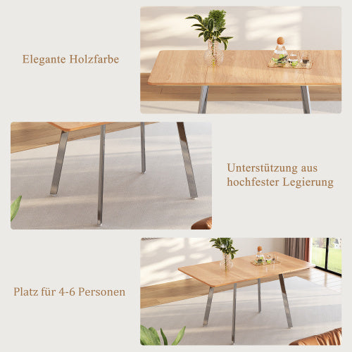 Fiberboard Dining Table