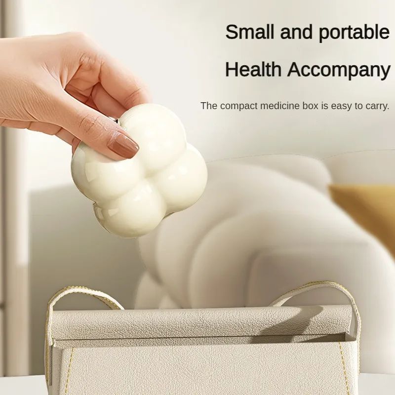 Flower-Shaped Pill Organizer