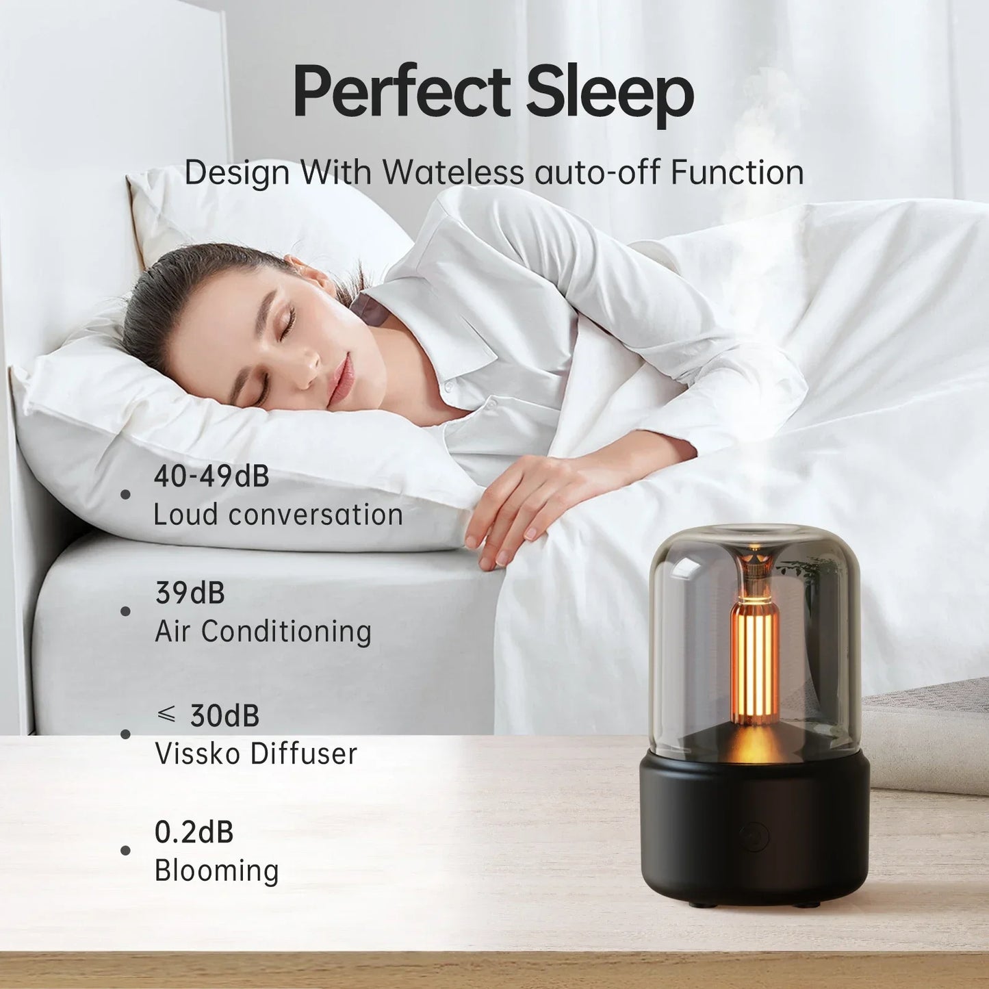 Portable Mini Aroma Diffuser Light