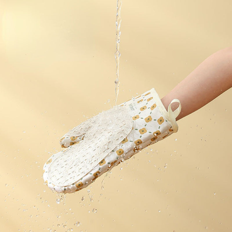 Anti-Scalding Cotton Oven Gloves
