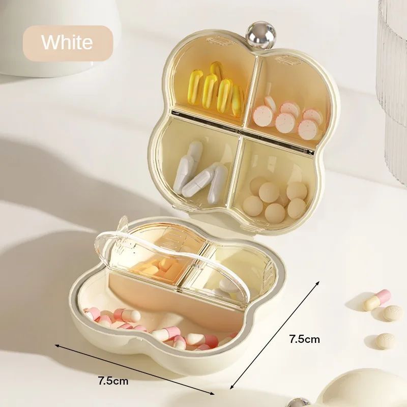 Flower-Shaped Pill Organizer